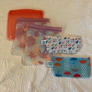 Reusable snack + sandwich bags
